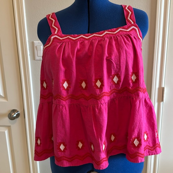 COLORFUL STRAP TOP - Picture 1 of 5